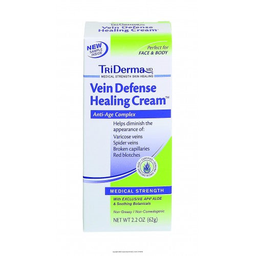 Genuine Virgin Aloe TriDerma Vein Defense Healing Cream ...