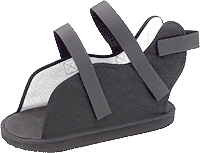 Canvas Cast Open Toe Boot by Darco