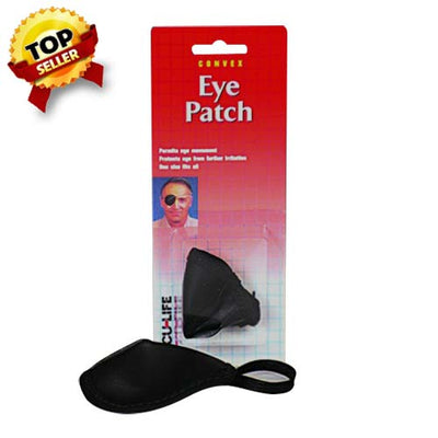 Health Enterprises Acu-Life® Vinyl Eye Patch Universal, Black