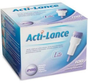 Acti-Lance Lite Lancet, 28G- Box of 100