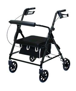 Professional Medical Imports Low Profile Aluminum Rollator with Loop Brakes by Invacare