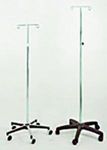 Professional Medical Imports I.V. Pole 5 Leg Four Prong Knob Lock, 47" to 85" by Invacare Supply Group