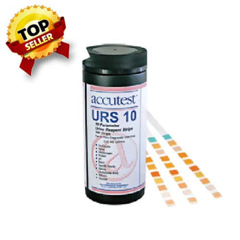 Accutest Urine Reagent Strips by Jant Pharmacal Company - Bottle of 100