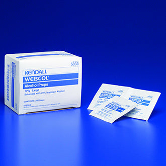 Isopropyl Alcohol Prep Pads, Case