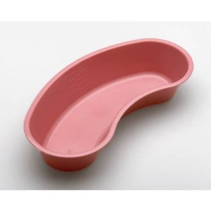 Medegen Emesis Basin 500cc Rose by Medegen/King Ostomy Healthcare