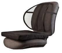 Kiss My Back Support With Seat Cushion With Vinyl Bag