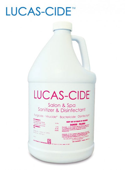 LUCAS-CIDE™ Salon & Spa Sanitizer & Disinfectant 1 gal. Pour by Metrex Research -