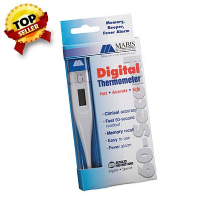 Mabis Healthcare Inc 60-Second Digital Thermometer Oral with Beeper by Briggs Healthcare