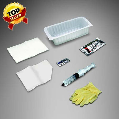 Foley Catheter Insertion Trays w/30cc Syringe, Sterile