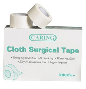 Caring Cloth Silk Adhesive Tape By Medline