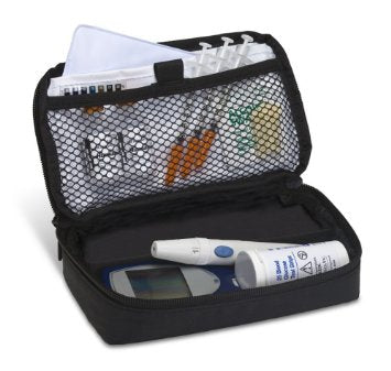 Diabetic Organizer Wallet, Black by Medport - Box of 6