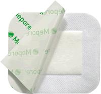 Molnlycke Mepore Self-Adhesive Absorbent Island Dressing, Sterile, Non-Woven, Elastic