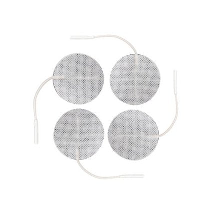 2" Round, Blue Gel Electrodes - Package of 4