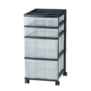Medium Cart with Organizer Top by Iris