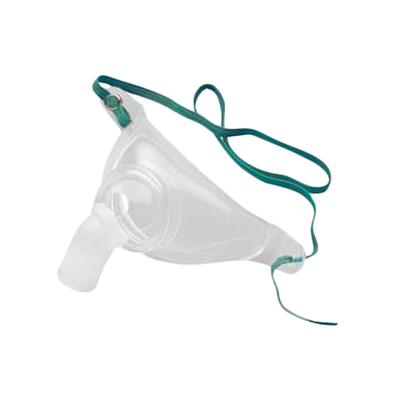 Oxygen Mask AirLife Tracheostomy One Size Fits Most Adjustable Neck Strap by CareFusion