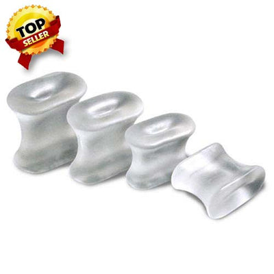 GelSmart All Gel Toe Spacers by Pedifix Footcare Company - Package of 4