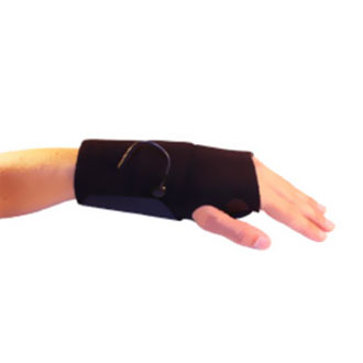 Premium Conductive Wrist Brace, Silver Mesh Electrodes