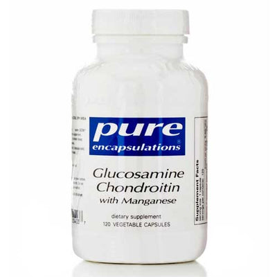 Glucosamine + Chondroitin with Manganese, 120 Capsules by Pure Encapsulations