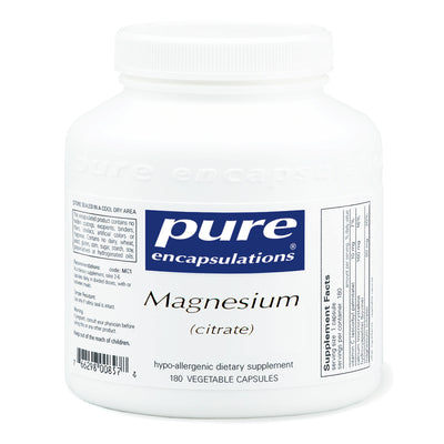 Magnesium (Citrate) Capsules Pure Encapsulations