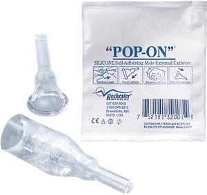 Bard Pop-On Male External Catheter by Rochester Medical