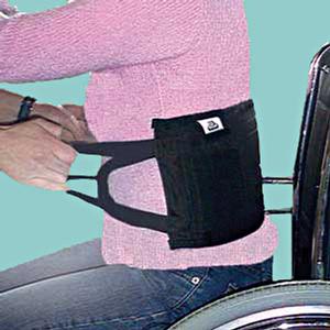 SafetySure Transfer Sling 19" L x 8" H, 3/8" Thickness, 4 Hand Grips by Mobility Transfer Systems