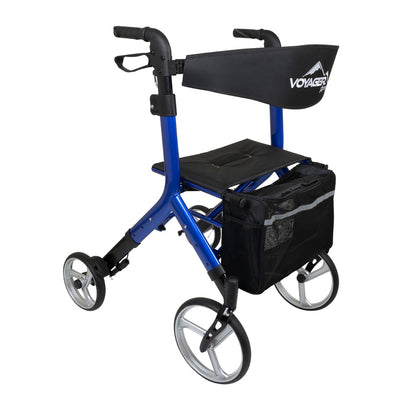 Voyager Adjustable Height Euro-Style Rollator