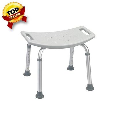 Deluxe Aluminum Shower Bench without Back