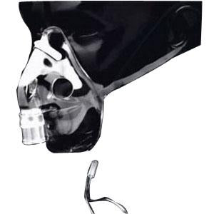 Aerosol Therapy Mask Clear, Elastic Headstrap by Salter Labs