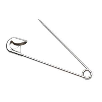 Safety Pins Large, #2 Size Nickel-Plated Steel by Graham-Field - Package of 144