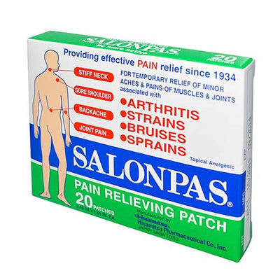 Salonpas External Pain Relief Patches by Hisamitsu America