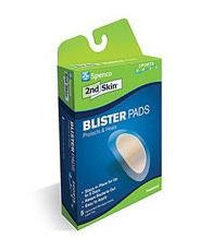 2nd Skin Blister Pad 2-2/5" L, Hydrocolloid by Spenco - Box of 5
