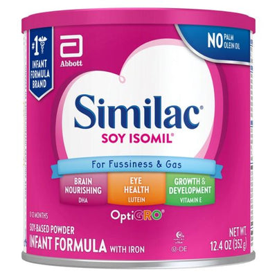 Similac Soy Isomil Powder Non-sterile, Soy Infant Formula with Iron