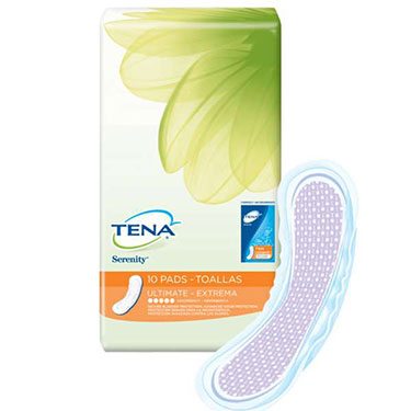 TENA Serenity Ultimate Pads 16" L By SCA Personal Care