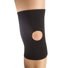 Leader Neoprene Hinged Knee Support, Black by Scott Specialties