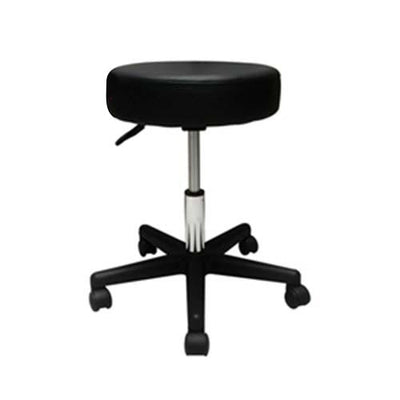 Current Solutions Pneumatic Air Stool Without Seat Back, Comfy Cushion, Black By Roscoe Medical