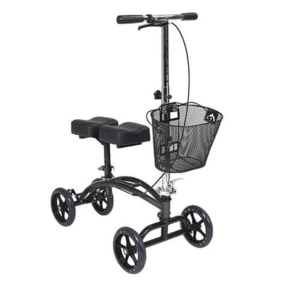 Drive Medical Dual Pad Steerable Knee Walker with Basket