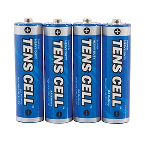 TENS Cell 1.5V AA Heavy Duty Batteries - Package of 4