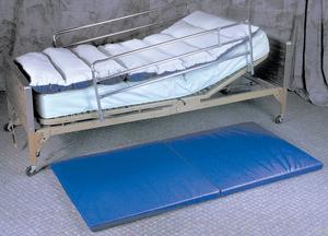 Val Med Folding Fall Pad Exercise Mat, Navy - Singles