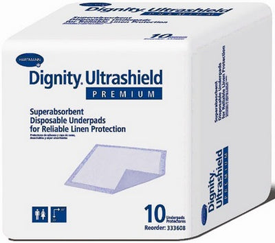 Dignity UltraShield Premium Disposable Underpad by Hartmann-Conco - Package of 10