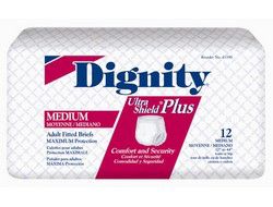 Dignity® Ultrashield® Plus Adult Fitted Brief - Bag