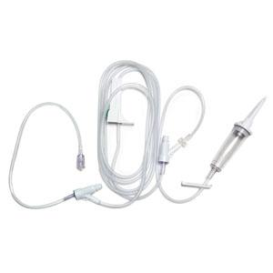 Braun Primary Gravity IV Set with 2 Ultrasite Injection Sites 104" L, 15 drops/mL Drip Rate by B Braun Medical