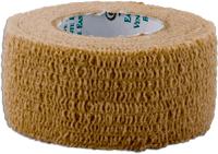 Easy-Tear Cohesive Bandage, 1" x 5 yds, Tan - Each