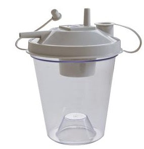 Suction Canister, 800cc with Floater Top by ReliaMed